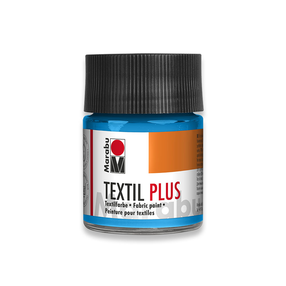 Marabu Stoffmalfarbe Textil plus, 50 ml, hellblau 090
