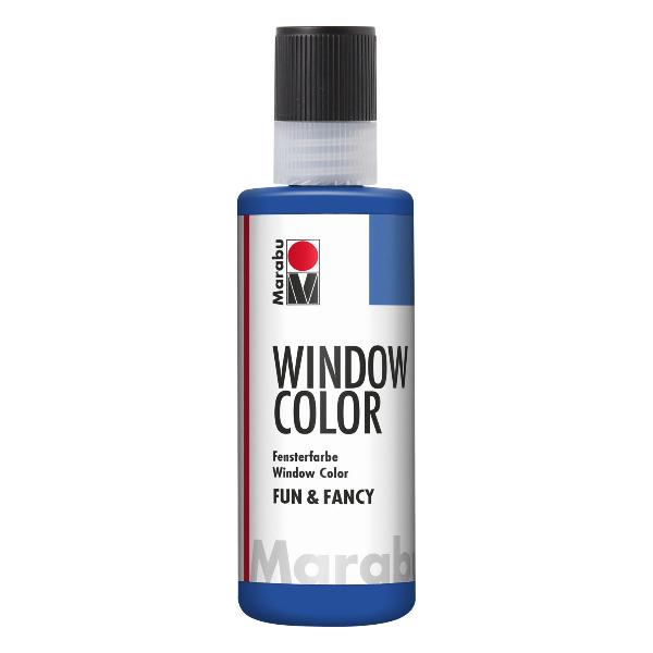 Marabu Window Color fun & fancy, 80 ml, ultramarinblau