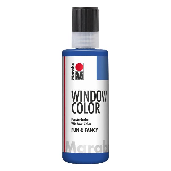 Marabu Window Color "fun & fancy", 80 ml, ultramarinblau