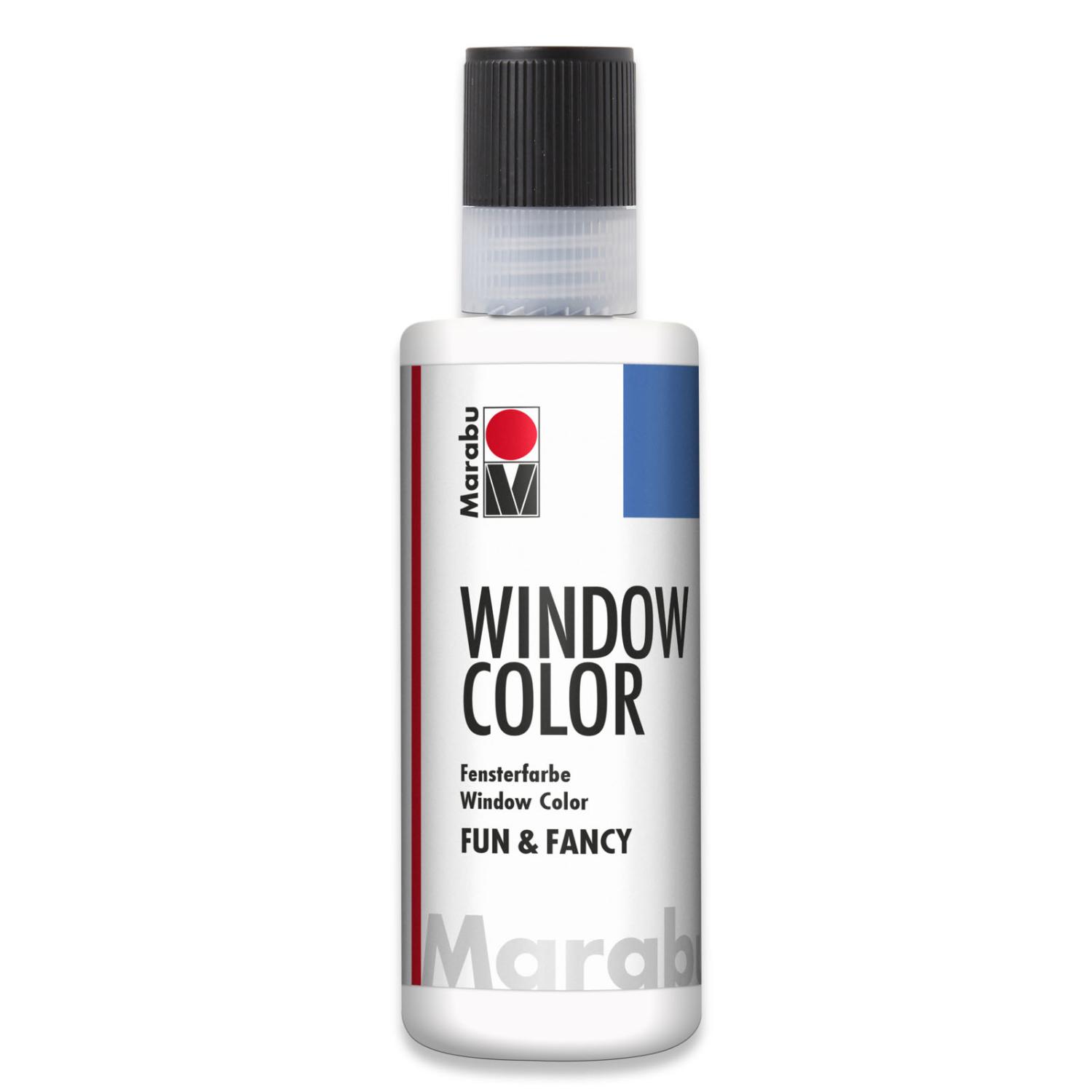 Marabu Window Color fun & fancy, 80 ml, kristallklar