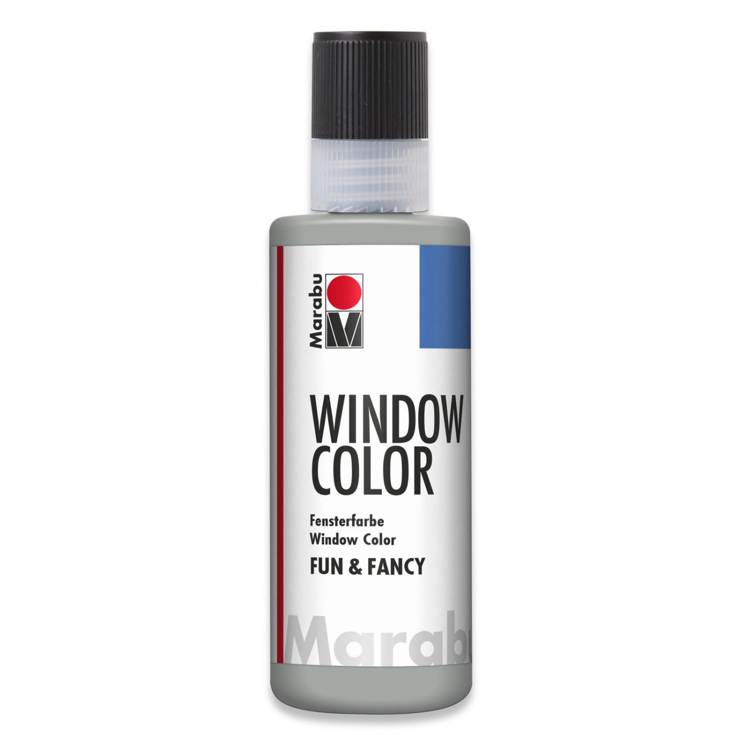 Marabu Window Color fun & fancy, 80 ml, Konturen-silber