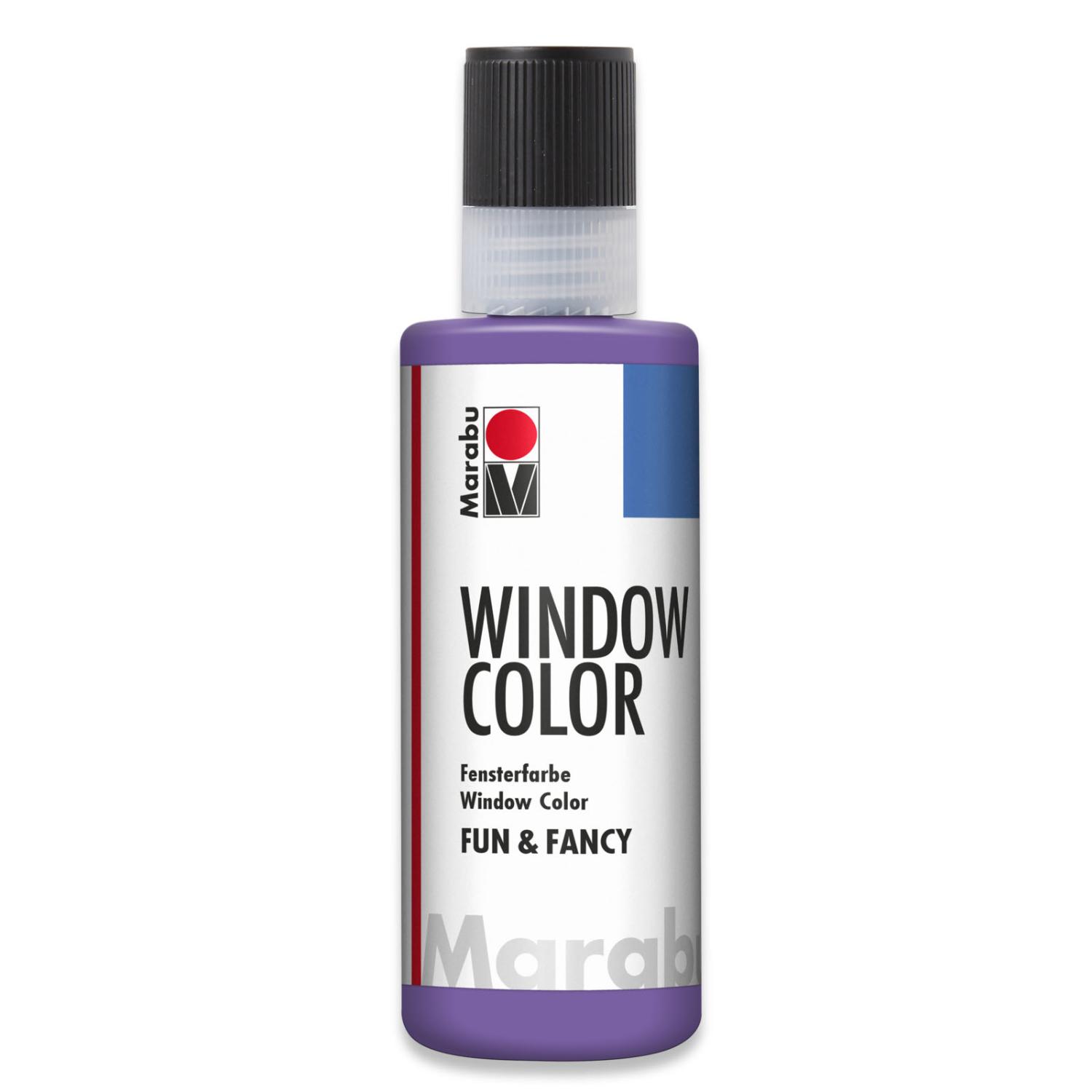 Marabu Window Color fun & fancy, 80 ml, lavendel