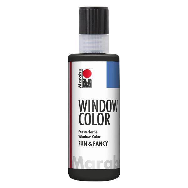 MARABU Fensterfarbe Fun&Fancy kont.softschwarz