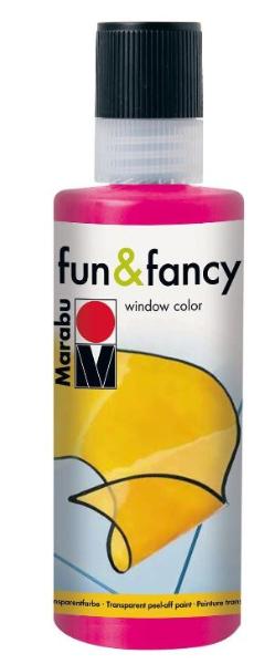 Marabu Fensterfarbe Fun&Fancy himbeere