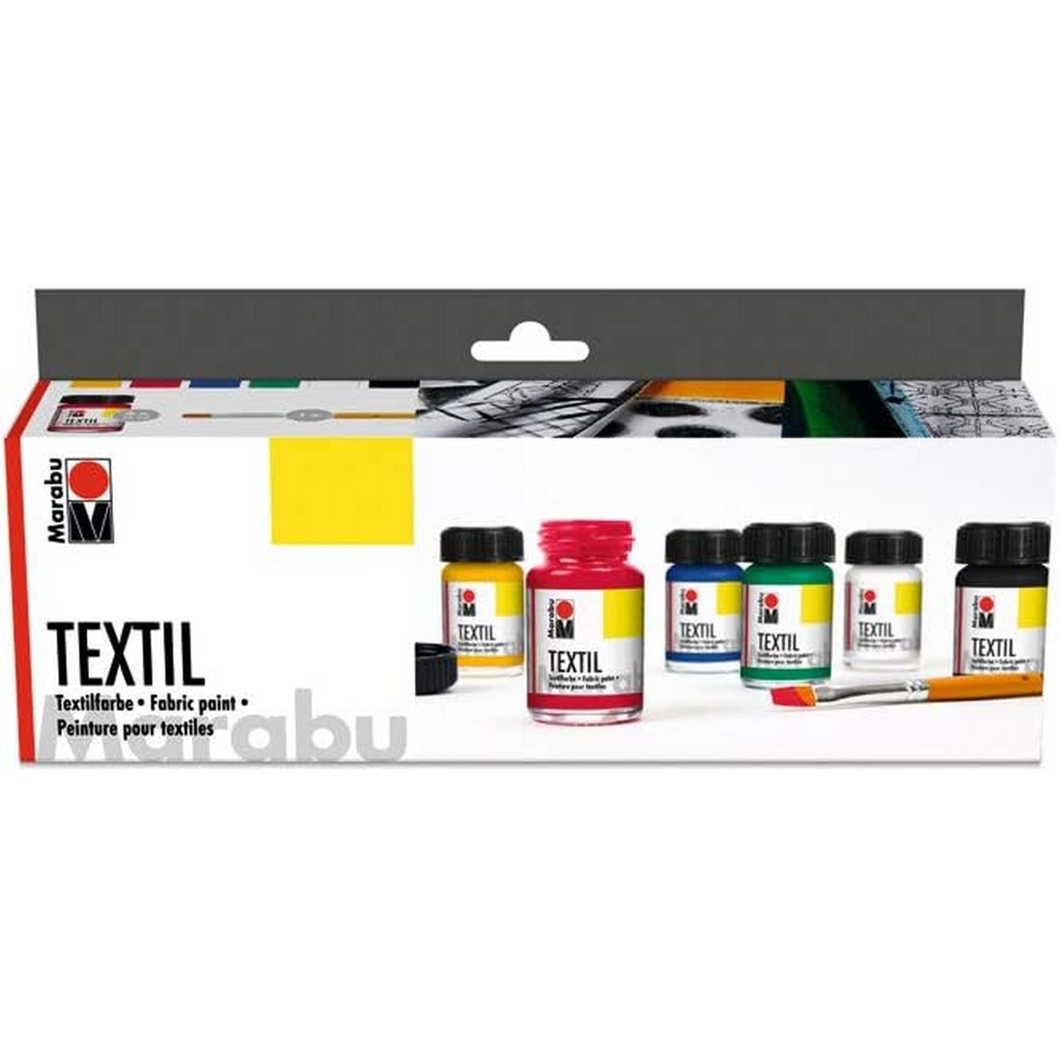 Marabu Textilfarbe "Textil", Starter Set