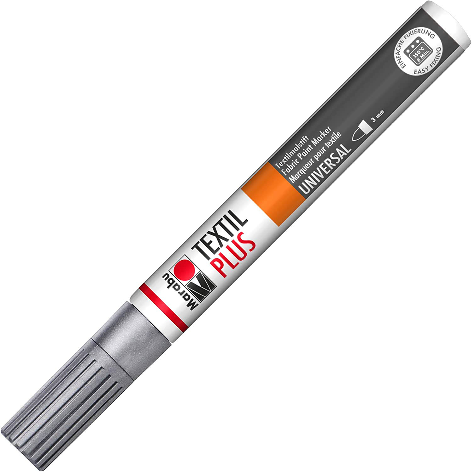 Marabu Textilmarker "Textil Painter Plus", metallic-silber