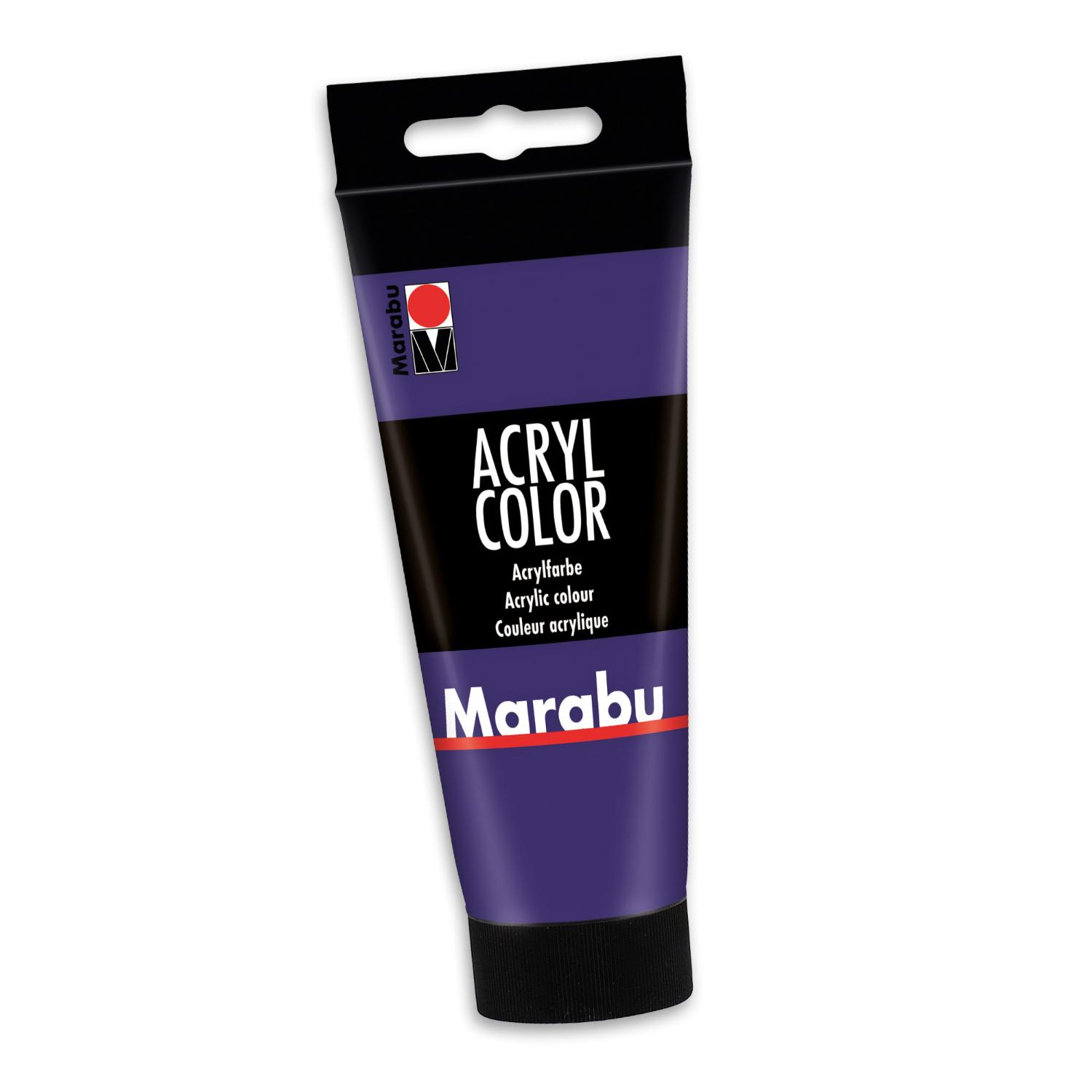 Marabu Acrylfarbe Acryl Color, 100 ml, violett 251