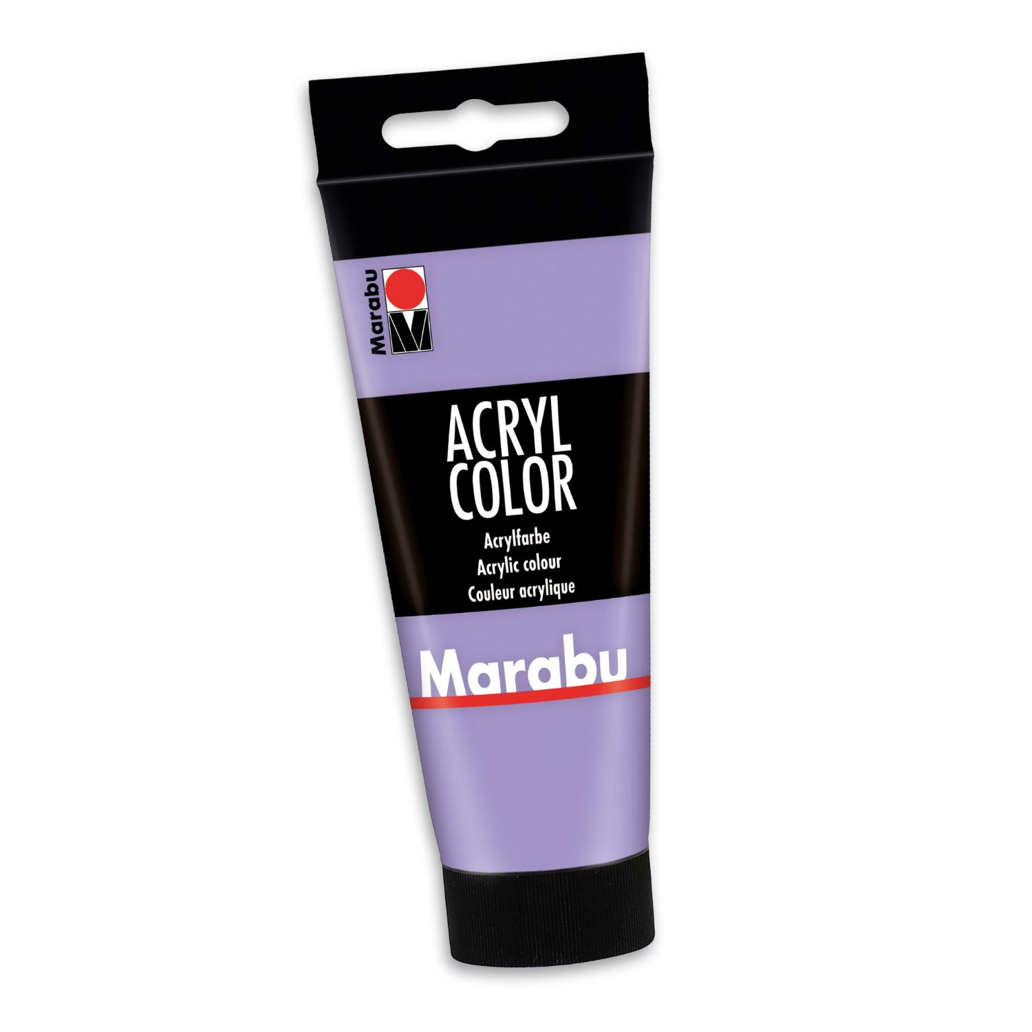 Marabu Acrylfarbe Acryl Color, 100 ml, lavendel 007