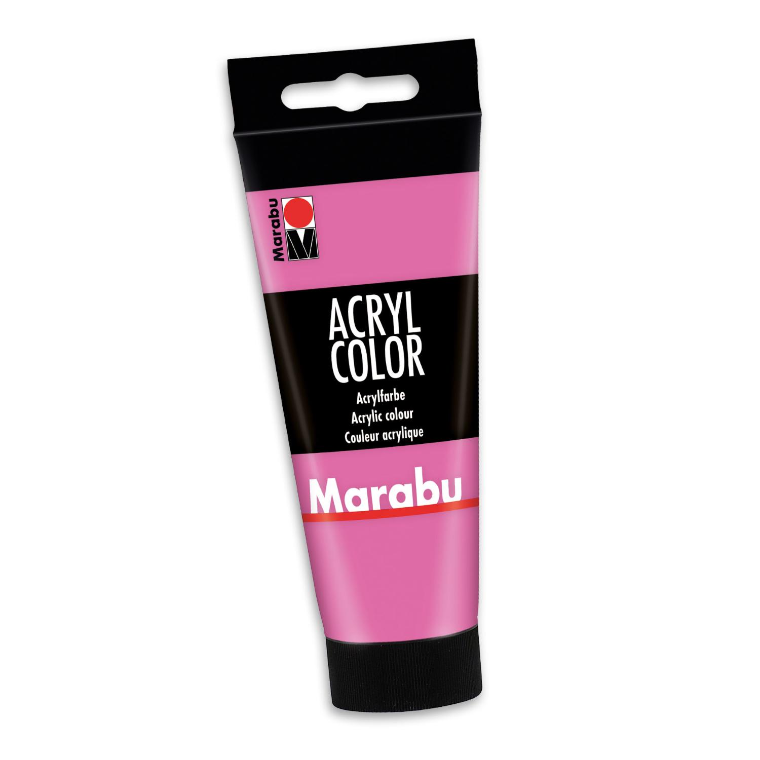 Marabu Acrylfarbe Acryl Color, 100 ml, pink 033
