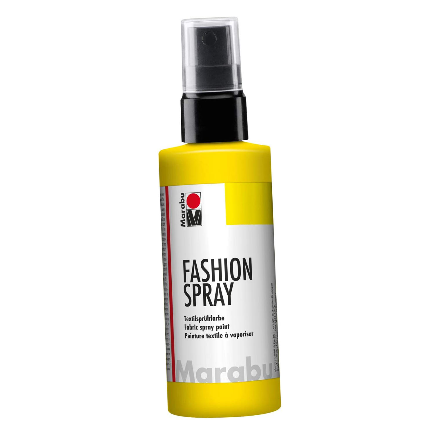 Marabu Textilspr�hfarbe "Fashion-Spray", sonnengelb, 100 ml