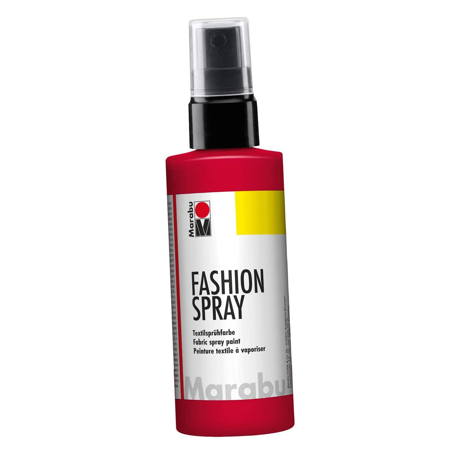 Marabu Textilsprhfarbe Fashion-Spray, rot, 100 ml