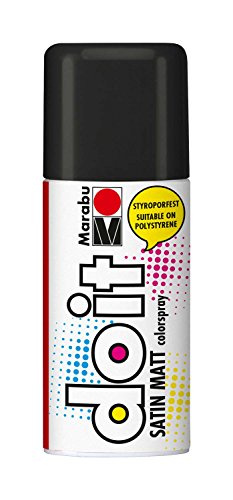 Marabu Spr�hfarbe do it SATIN MATT, schwarz