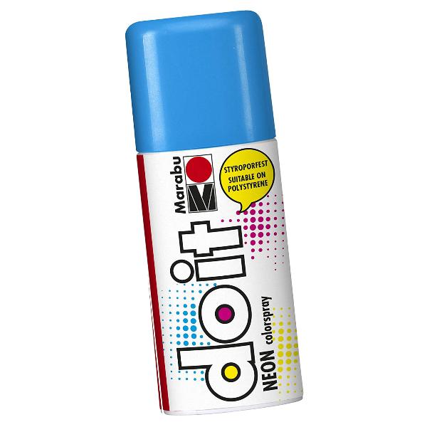 Marabu Spr�hfarbe do it NEON, neon-blau