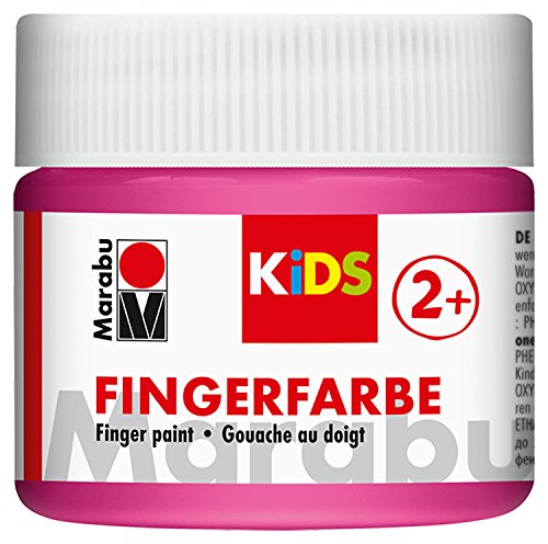 Marabu KiDS Fingerfarbe, 100 ml, pink 033