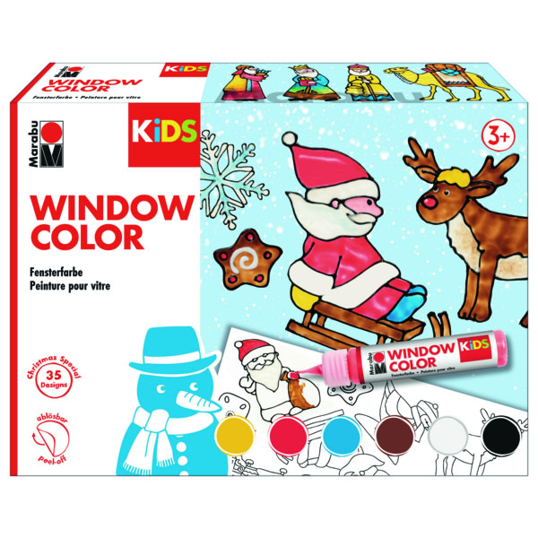 MARABU KiDS Window Color Set 6tlg.