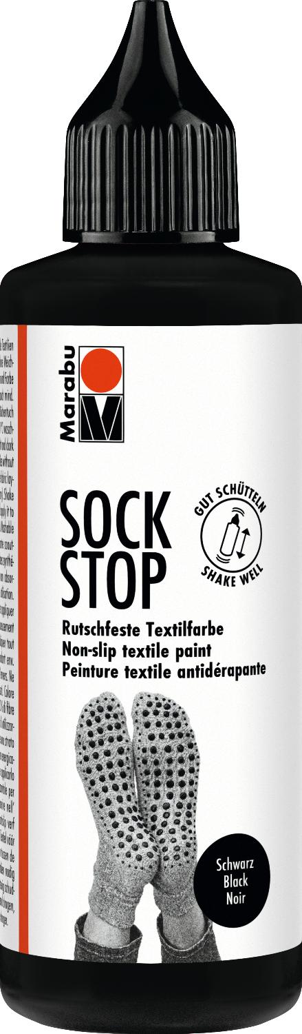 Marabu Sock Stop, Schwarz 073, 90ml