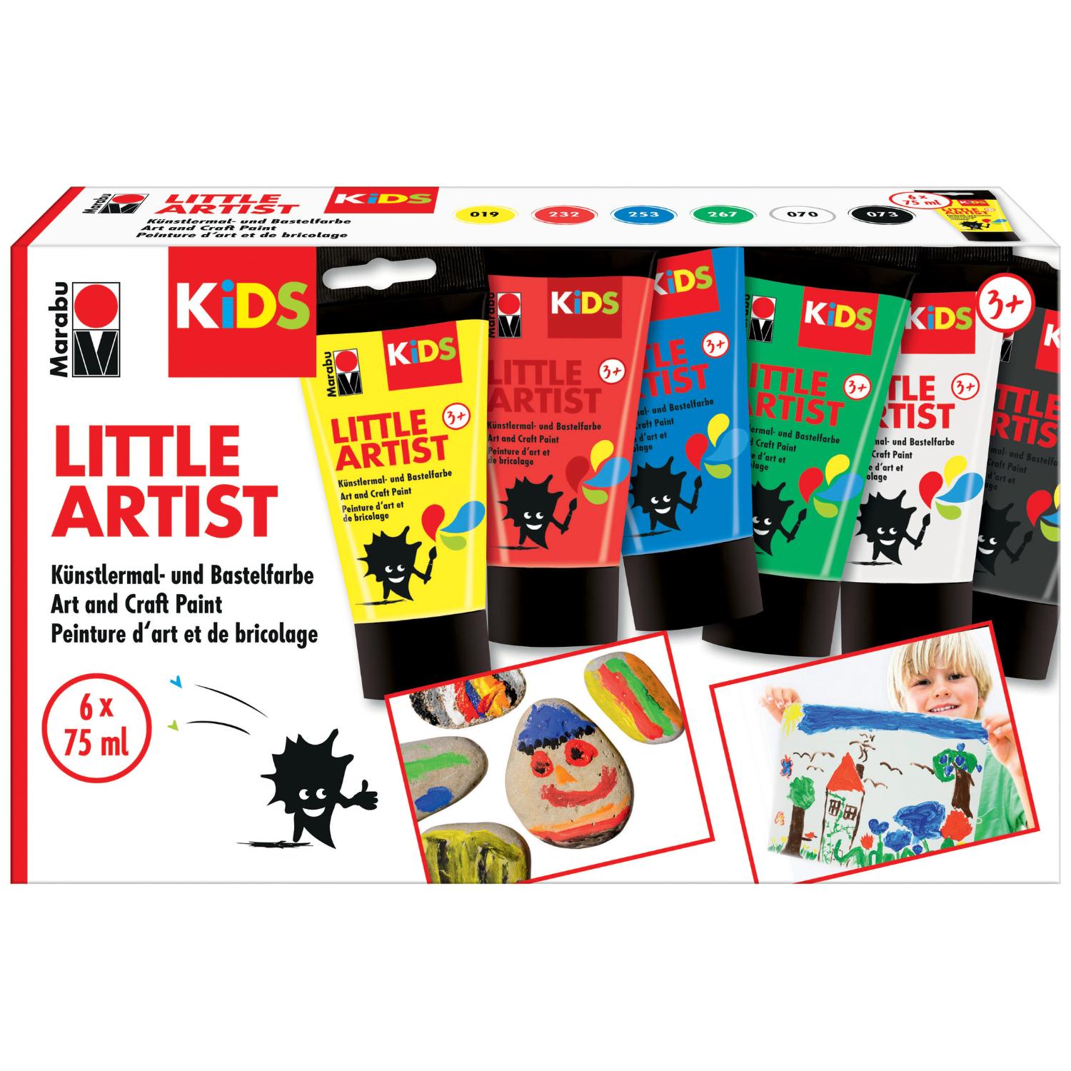 Marabu KiDS Little Artist Sortierung 6x75ml