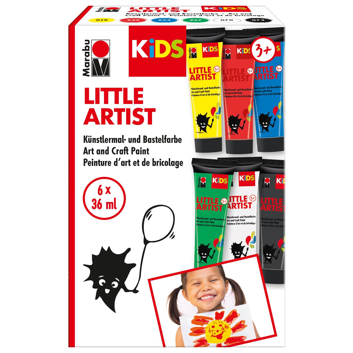 Marabu KiDS Little Artist Sortierung 6x36ml
