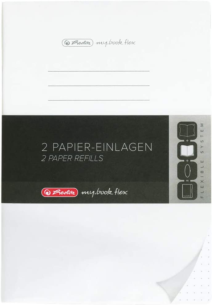 herlitz Papier-Ersatzeinlagen fr Notizheft my.book flex...
