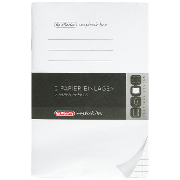herlitz Papier-Ersatzeinlagen fr Notizheft my.book flex...