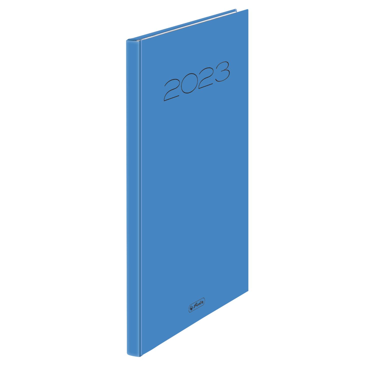 herlitz Taschenkalender Sidney 2023 A5, blau