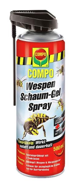 COMPO Wespen Schaum-Gel Spray, 500 ml Spraydose