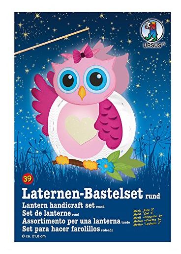 URSUS Laternen-Bastelset "Eule 3"