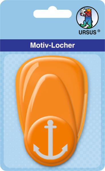 Ursus Motiv Locher mittel Anker orange