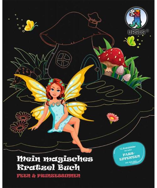 Ursus mein magisches KratzelBuch Feen & Prinzessinnen