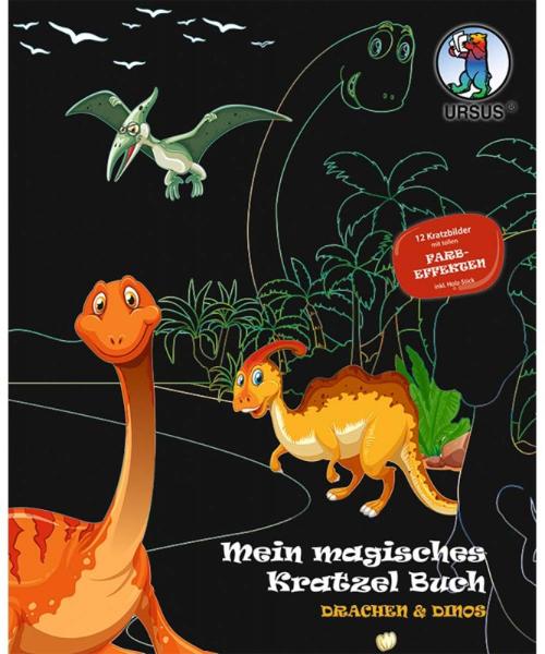 Ursus mein magisches KratzelBuch Drache