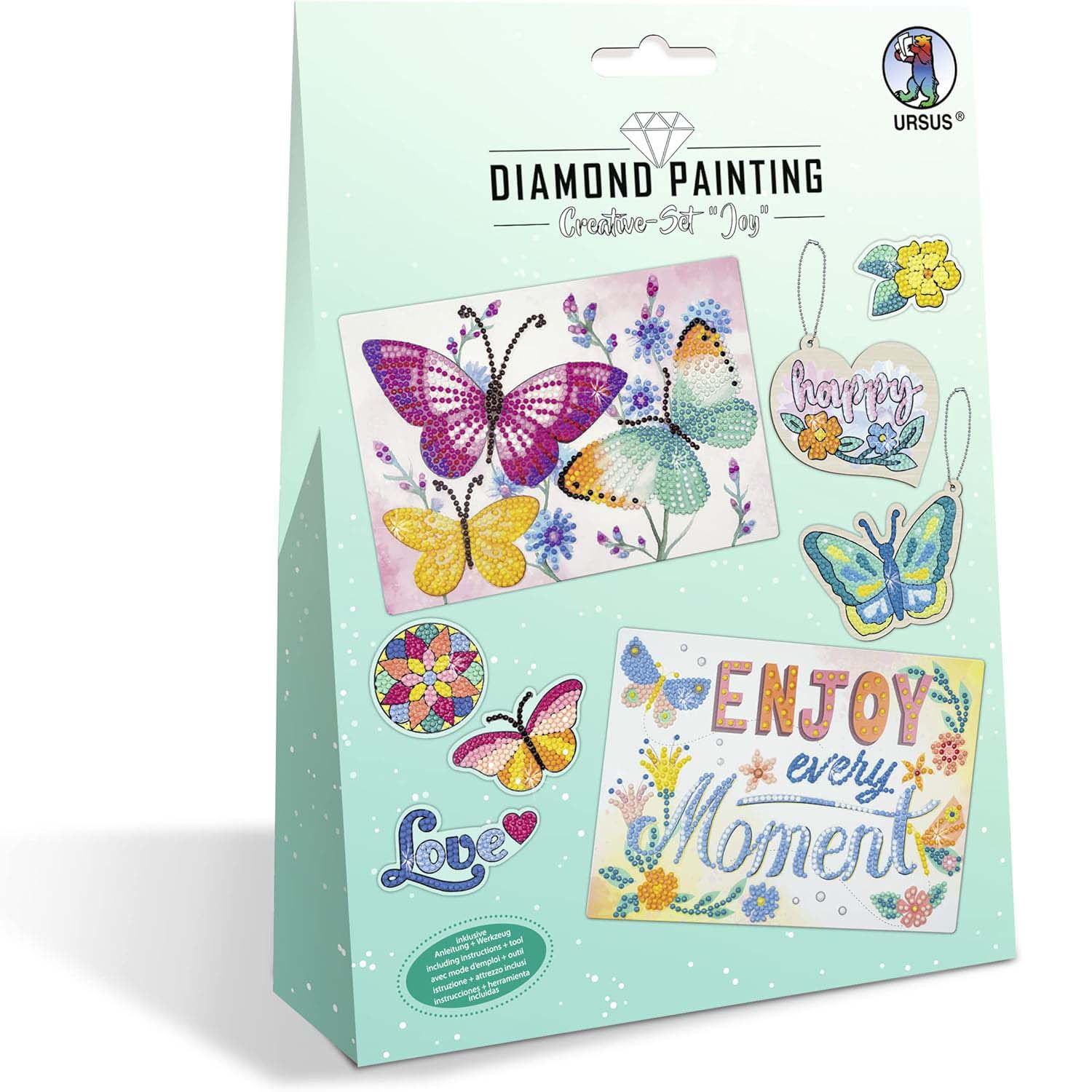 URSUS Diamond Painting CREATIVE Set JOY