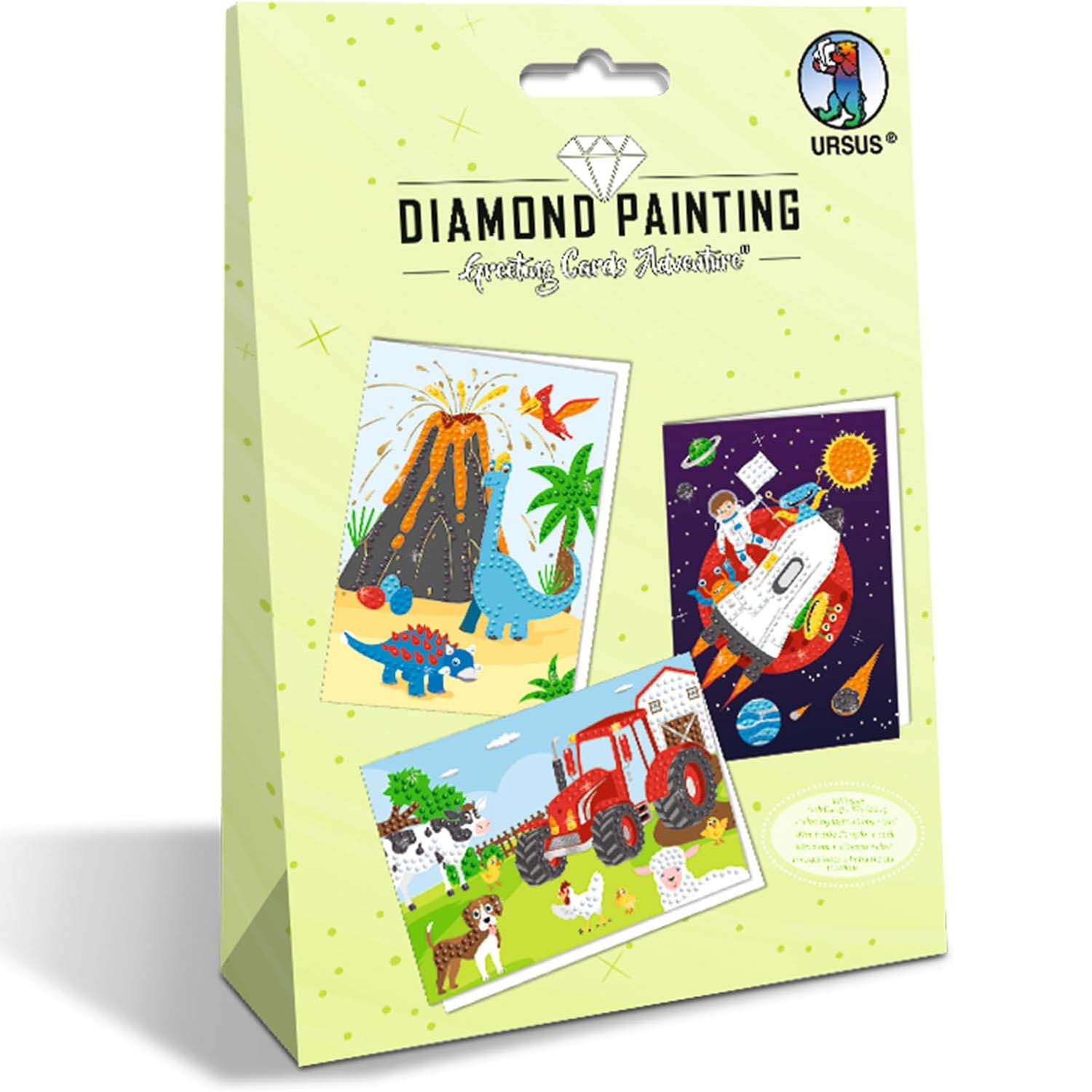 URSUS Diamond Painting GREETING CARDS ADVENTURE
