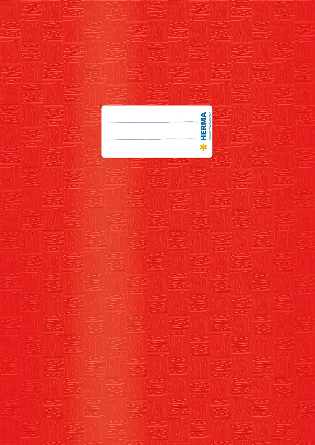 #25xHERMA Heftschoner, DIN A4, aus PP, rot gedeckt