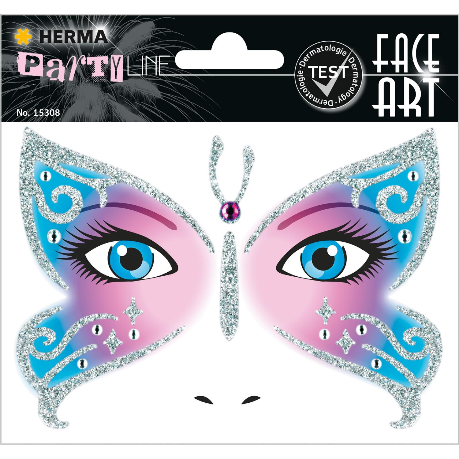 HERMA Face Art Sticker Gesichter Butterfly