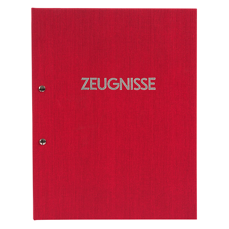 goldbuch Zeugnismappe Colours, 310 x 240 mm, rot