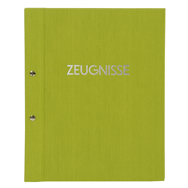 goldbuch Zeugnismappe Colours, 310 x 240 mm, grün