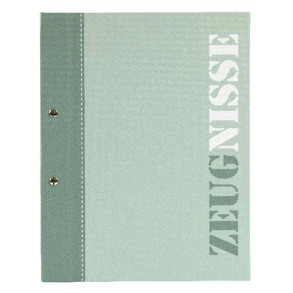 GOLDBUCH Zeugnismappe A4 2-colored gr�n