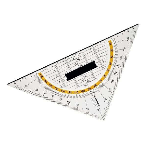 RUMOLD Geodreieck 25 cm