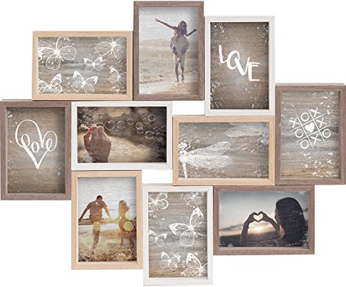 Nielsen Collage Mixed Colours 10 10x10x15 Holz Galerie ...