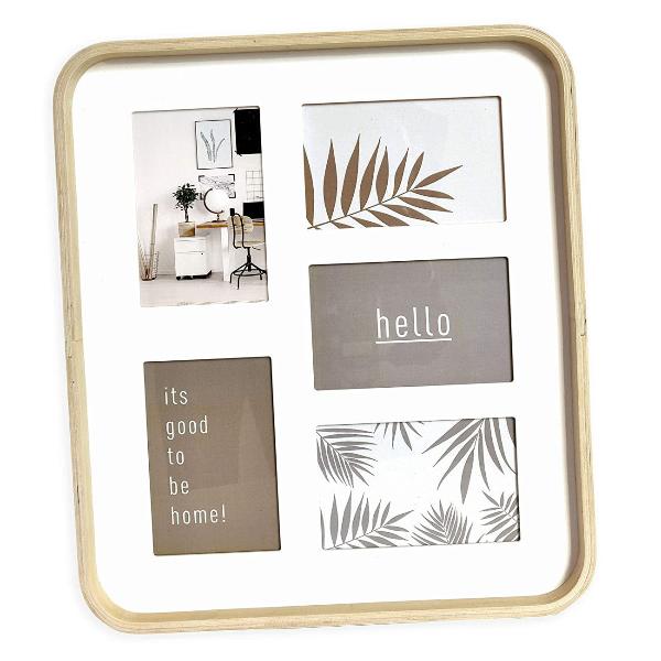 Nielsen Collage 5 Passepartout 5 Bilder Holz eiche/wei� ...