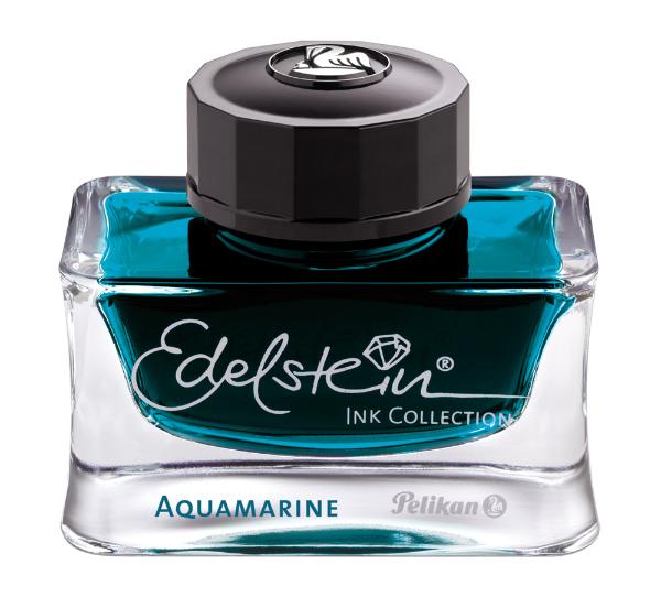 Pelikan Tinte Edelstein Ink Aquamarine, im Glas