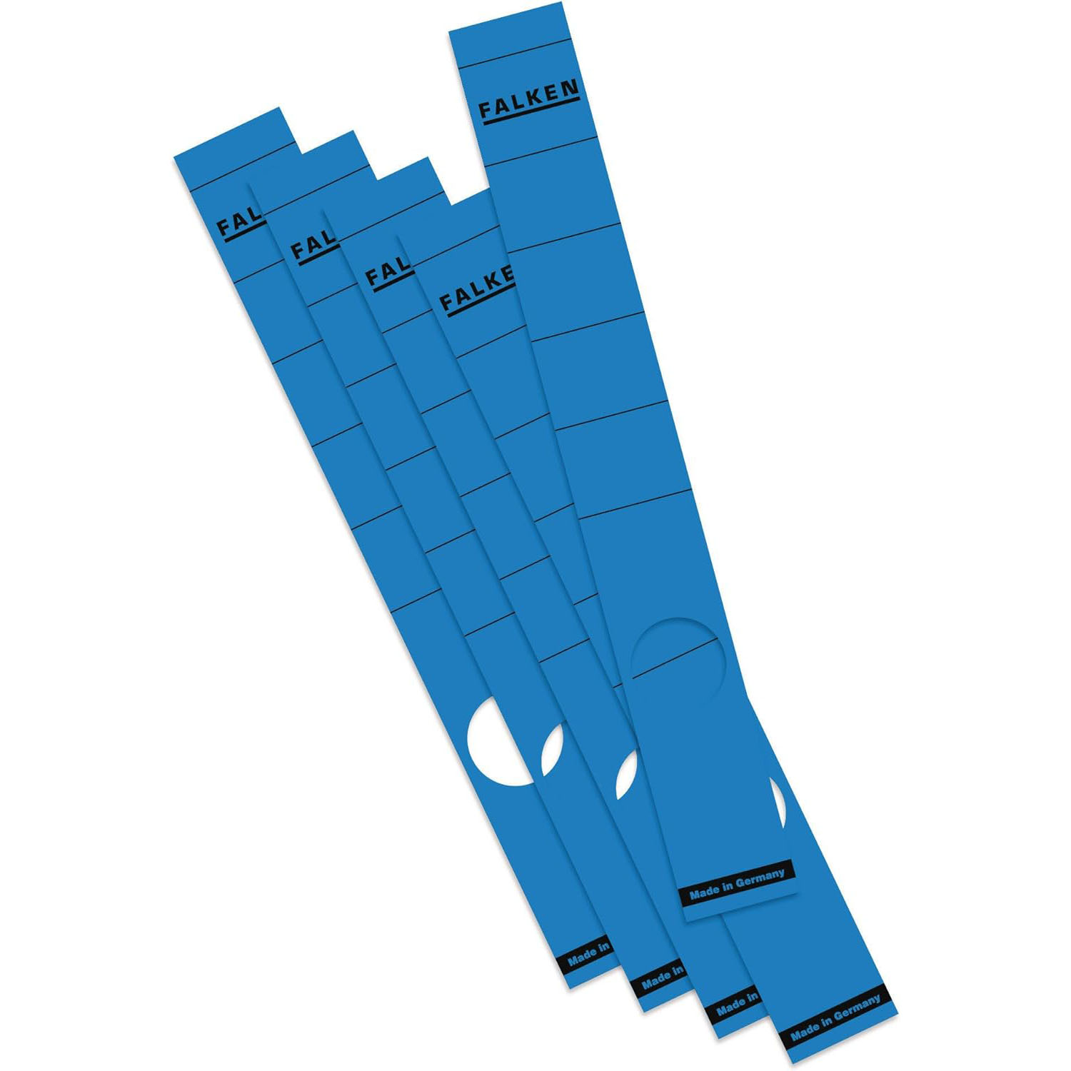 R�ckenschild sk 10er 36x290mm lang schmal blau
