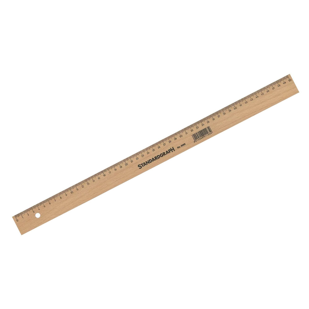 STANDARDGRAPH Holzlineal 1950 50cm