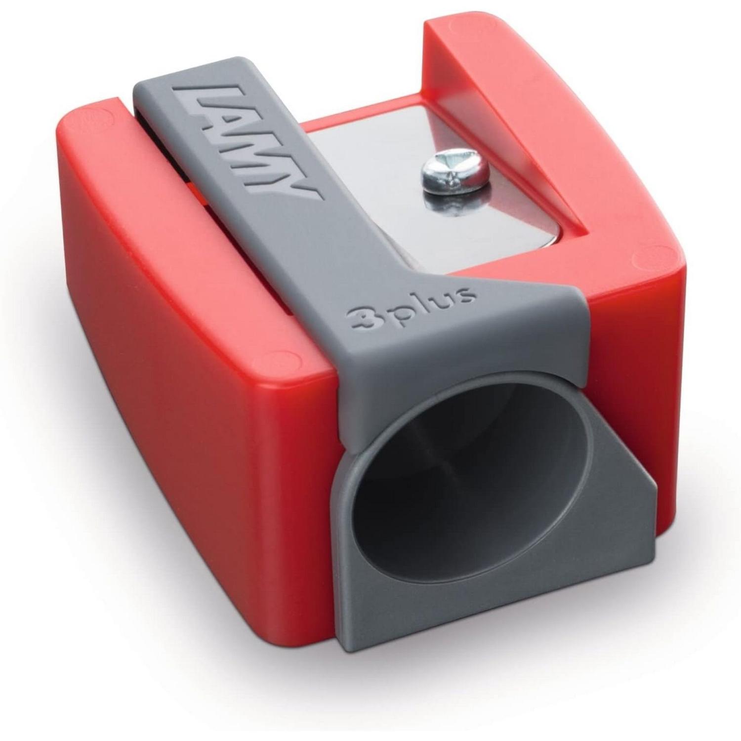 LAMY 3plus Z 80 Spitzer 590 aus hochwertigem Kunststoff rot