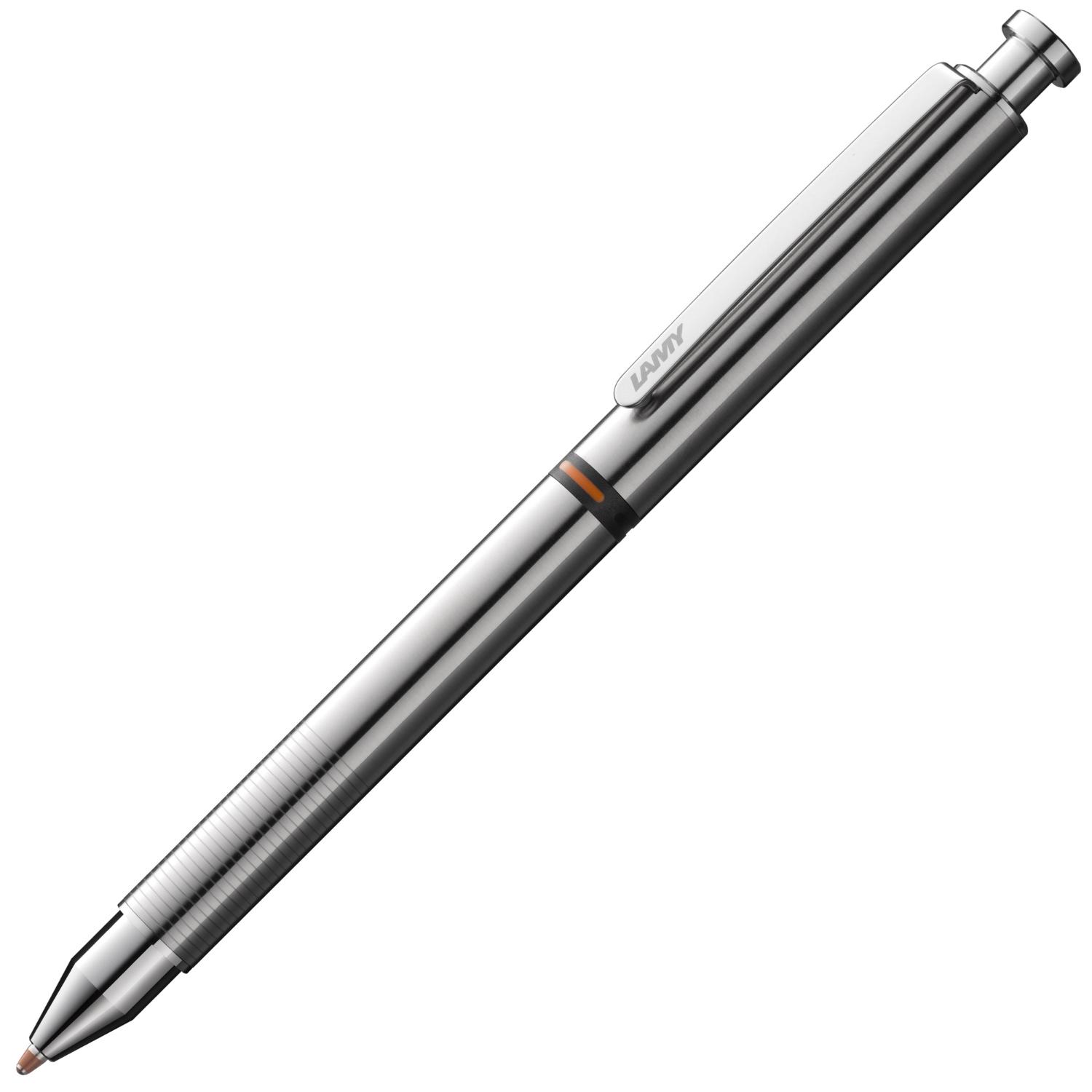 LAMY Edelstahl Druckbleistift und Kugelschreiber in Eine...
