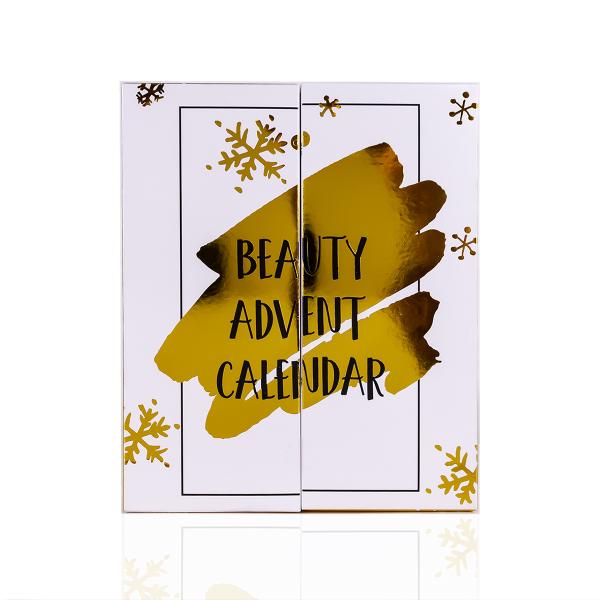 Accentra Adventskalender buchf�rmig gold Dekorativkosmet...