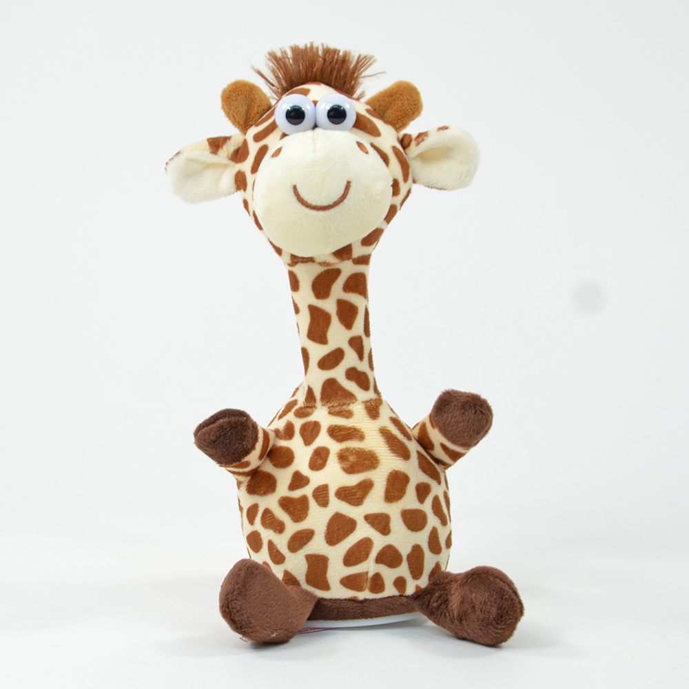 Labertier Giraffe FLECKCHEN, die alles nachplappert und ...