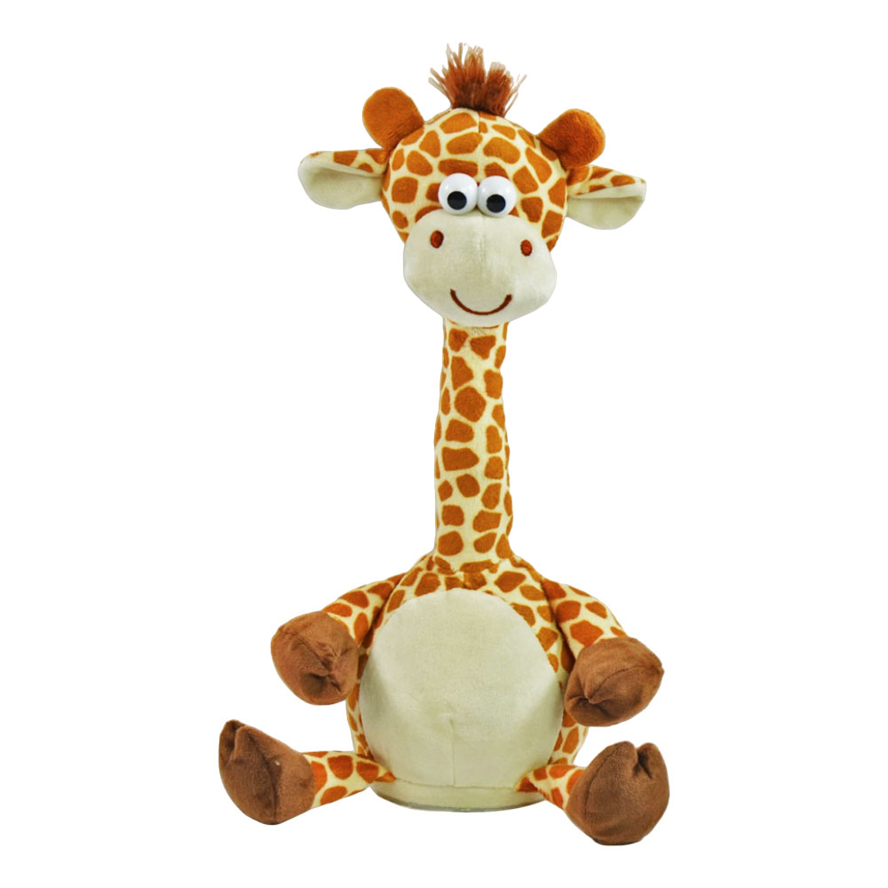 Labertier Giraffe GERTRUD tanzt und plappert alles nach ...