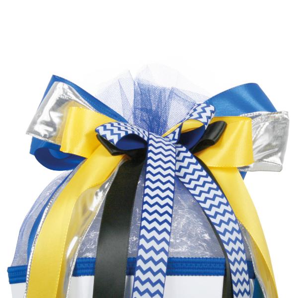 ROTH Schult�tenschleife "High Way", blau/gelb/schwarz