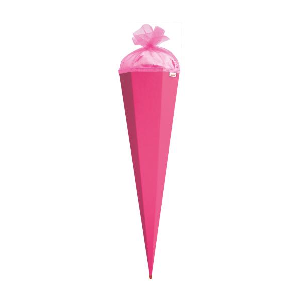 ROTH Bastelschult�te mit Verschluss 85cm pink 6eckig